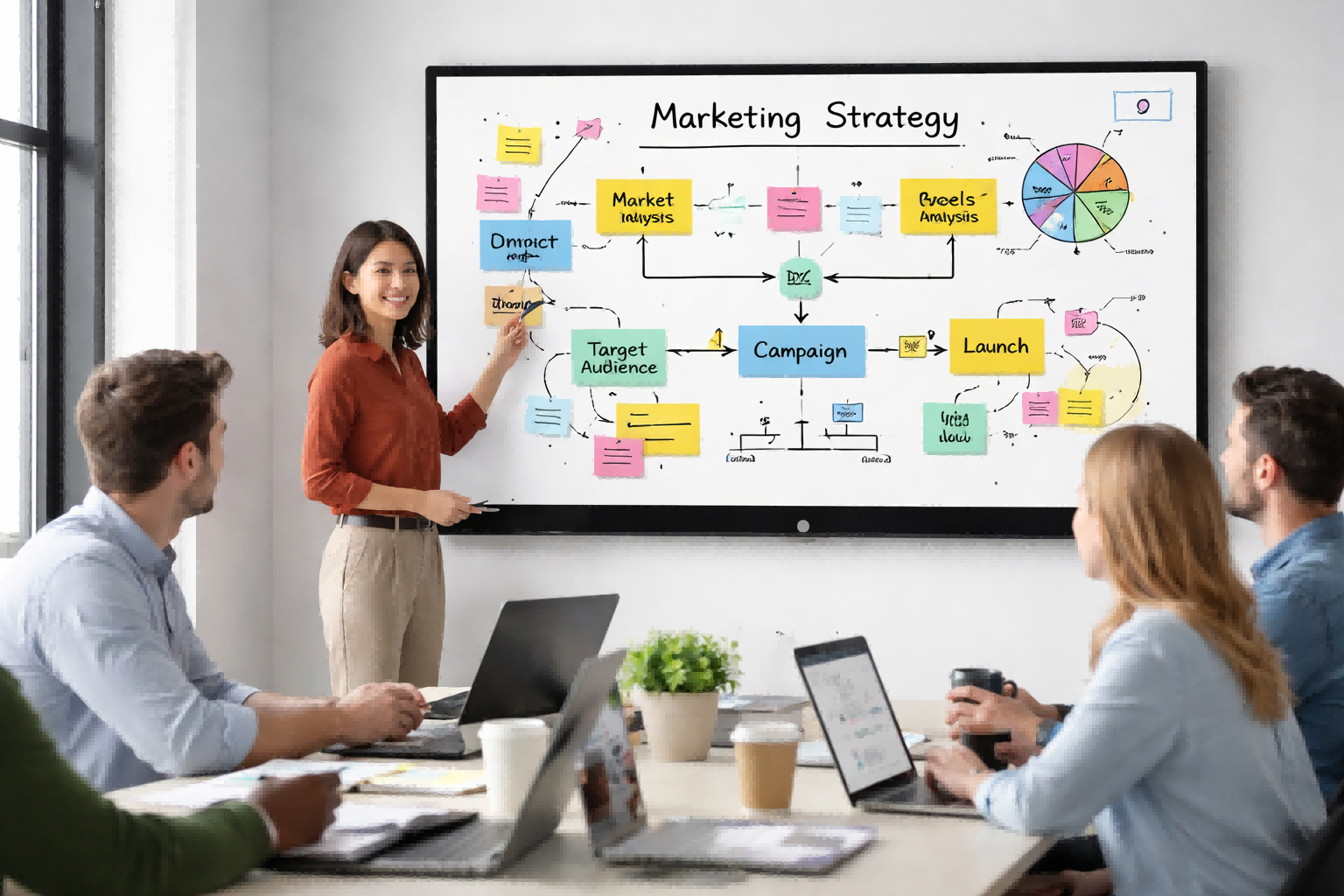 Interactive Display: Transforming Modern Education and Business Collaboration